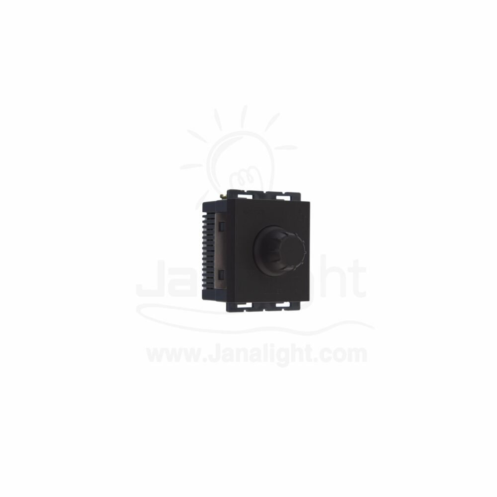 OSA دايمر انارة 700 وات بني 3 osa Socket Dimmers 700w For Lighting dark brown